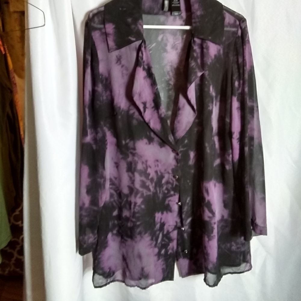 Bisou Bisou oversized blouse